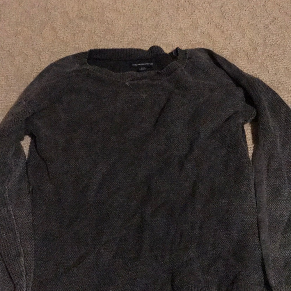 dark gray long sleeve